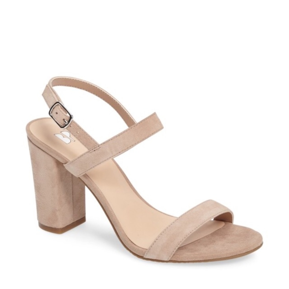 BP Lula Block Heel Slingback Sandal NIB